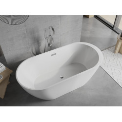 Luxury Livia szabadon álló fürdökád akril  170 x 80 cm, fehér - 52591708000 Térben álló kád