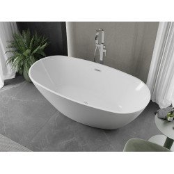 Luxury Eris szabadon álló fürdökád akril  170 x 85 cm, fehér - 53441708500 Térben álló kád