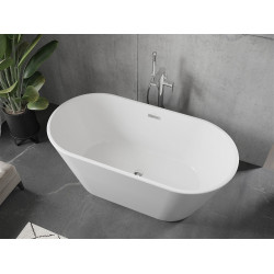 Luxury Flavia szabadon álló fürdökád akril  150 x 75 cm, fehér - 54031507500 Térben álló kád
