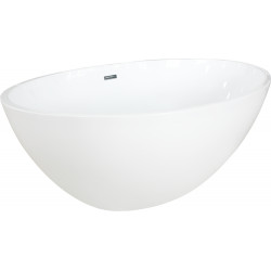 Luxury Nike szabadon álló fürdökád akril  175 x 100 cm, fehér - 54071751000 Térben álló kád Térben álló kád 406959 Luxury
