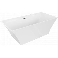 Luxury Ibiza szabadon álló fürdökád akril  170 x 80 cm, fehér - 57021708000 Térben álló kád Térben álló kád 406959 Luxury