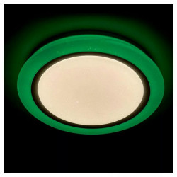 Asalite LED Mennyezeti Lámpa MIA 50W 3000K/4000K/6500K (3500 lumen) Kerek/Csillagos+RF Távirányító 3CCT+RGB Mennyezeti LED 