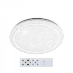 Asalite LED Mennyezeti Lámpa MIA 50W 3000K/4000K/6500K (3500 lumen) Kerek/Csillagos+RF Távirányító 3CCT+RGB Mennyezeti LED  Mennyezeti LED  406594 ASALITE