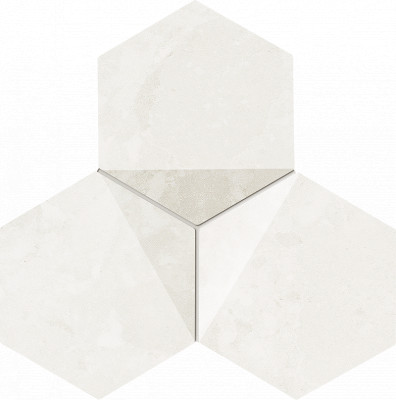 Tudadzin  MOZAIKA SCORIA WHITE 19,2x16,5 Tubadzin Scoria