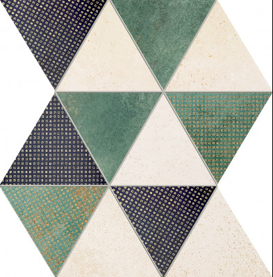 Tudadzin  Margot green mozaik 32,8x25,8 Tubadzin Margot Green