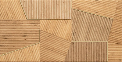 Tudadzin  Flare wood decor fali 30,8x60,8 Domino Flare