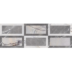 F. ASTRID MIX GREY GLOSSY 25X75, fali, 1.125m2/boksz Cleopatra Astrid Cleopatra Astrid Cleopatra Astrid Csempe 406594 Cleopatra