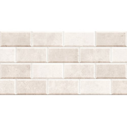 F. CATANIA IVORY BRICK GLOSSY 30X60, fali, 1.44m2/box, Cleopatra Catania Cleopatra Catania Cleopatra Catania Csempe 406594 Cleopatra