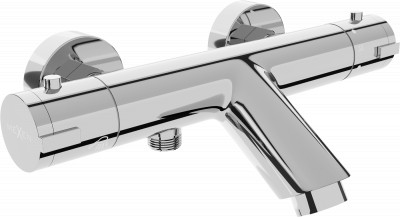 Mexen Kai termosztáros kád csaptelep , króm - 77300-00 Kádtöltö csap