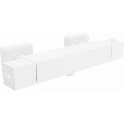 Mexen Cube  termostátos zuhanycsap , fehér - 77200-20 Zuhany csap falra Zuhany csap falra 406594 Mexen