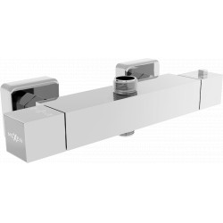 Mexen Cube  termostátos zuhanycsap , króm - 77250-00 Zuhany csap falra Zuhany csap falra 406594 Mexen