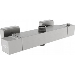 Mexen Cube  termostátos zuhanycsap , grafit - 77250-66 Zuhany csap falra Zuhany csap falra 406594 Mexen