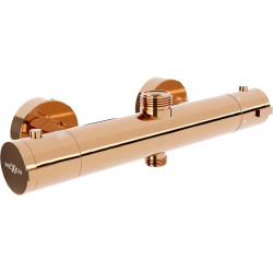 Mexen Kai  termostátos zuhanycsap ,  rózsa arany - 77150-60 Zuhany csap falra Zuhany csap falra 406594 Mexen