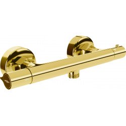Mexen Slim  termostátos zuhanycsap , arany - 77105-50 Zuhany csap falra Zuhany csap falra 406594 Mexen