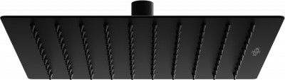 Mexen Slim  esöztetö fej  25 x 25 cm, fekete  - 79125-70 Esöztetö fej+ rúd