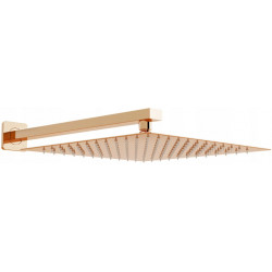 Mexen Slim  esöztetö fej  30 x 30 cm  + rúd  ,  rózsa arany  - 79130112-60 Esöztetö fej+ rúd Esöztetö fej+ rúd 406594 Mexen