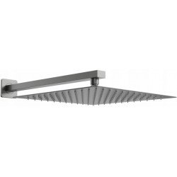 Mexen Slim  esöztetö fej  30 x 30 cm  + rúd  , grafit - 79130112-66 Esöztetö fej+ rúd Esöztetö fej+ rúd 406594 Mexen