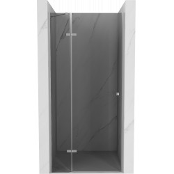 Mexen Roma   Zuhany ajtó nyíló 100 cm, grafit, króm - 854-100-000-01-40 Nyiló zuhany ajtó Nyiló zuhany ajtó 406594 Mexen