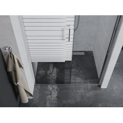 Mexen Apia  Zuhany ajtó csúszó   110 cm, intim , króm - 845-110-000-01-20 Csúszó zuhany ajtó