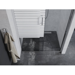 Mexen Apia  Zuhany ajtó csúszó   95 cm, intim , króm - 845-095-000-01-20 Csúszó zuhany ajtó