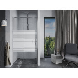 Mexen Apia  Zuhany ajtó csúszó   145 cm, intim , króm - 845-145-000-01-20 Csúszó zuhany ajtó Zuhany  ajtó 406594 Mexen