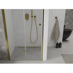 Mexen Lima  Zuhanyajtó csukló  70 cm,  átlátszó ,  arany  - 856-070-000-50-00 Csukló zuhany ajtó