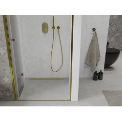 Mexen Lima  Zuhanyajtó csukló  70 cm,  átlátszó ,  arany  - 856-070-000-50-00 Csukló zuhany ajtó