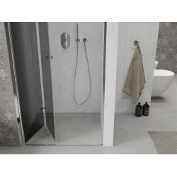 Mexen Lima  Zuhanyajtó csukló  70 cm, grafit, króm - 856-070-000-01-40 Csukló zuhany ajtó
