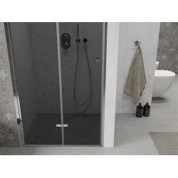 Mexen Lima  Zuhanyajtó csukló  70 cm, grafit, króm - 856-070-000-01-40 Csukló zuhany ajtó