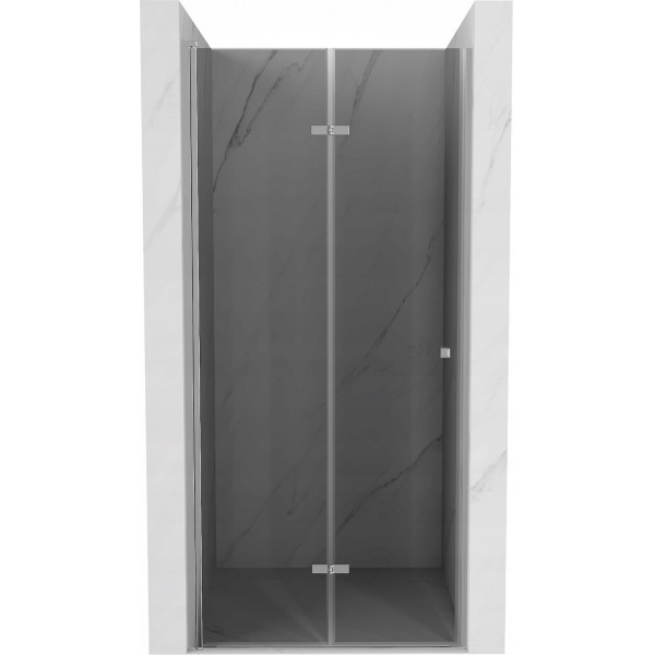 Mexen Lima  Zuhanyajtó csukló  80 cm, grafit, króm - 856-080-000-01-40 Csukló zuhany ajtó