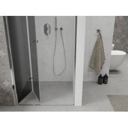 Mexen Lima  Zuhanyajtó csukló  80 cm, grafit, króm - 856-080-000-01-40 Csukló zuhany ajtó