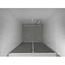 Mexen Lima  Zuhanyajtó csukló  100 cm, grafit, króm - 856-100-000-01-40 Csukló zuhany ajtó