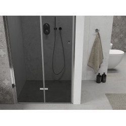 Mexen Lima  Zuhanyajtó csukló  100 cm, grafit, króm - 856-100-000-01-40 Csukló zuhany ajtó
