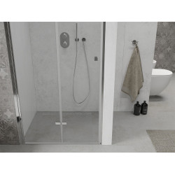 Mexen Lima  Zuhanyajtó csukló  110 cm,  átlátszó , króm - 856-110-000-01-00 Csukló zuhany ajtó