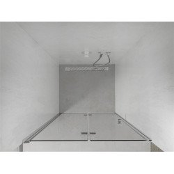 Mexen Lima  Zuhanyajtó csukló  105 cm,  átlátszó , króm - 856-105-000-01-00 Csukló zuhany ajtó