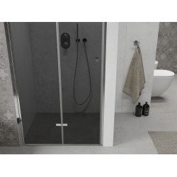 Mexen Lima  Zuhanyajtó csukló  110 cm, grafit, króm - 856-110-000-01-40 Csukló zuhany ajtó