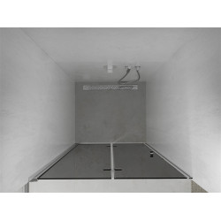 Mexen Lima  Zuhanyajtó csukló  120 cm, grafit, króm - 856-120-000-01-40 Csukló zuhany ajtó