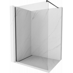 Mexen Kioto Walk-In Zuhanyfal 100 x 200 cm,  átlátszó üveg 8 mm,  fekete  - 800-100-101-70- Walk-In Zuhanyfal Walk-In Zuhanyfal 406594 Mexen