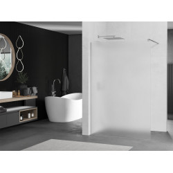 Mexen Kioto Walk-In Zuhanyfal 100 x 200 cm,   szatén  8 mm, króm - 800-100-101-01-3 Walk-In Zuhanyfal Walk-In Zuhanyfal 406594 Mexen