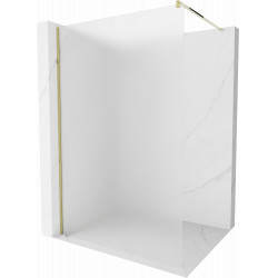 Mexen Kioto Walk-In Zuhanyfal 70 x 200 cm,   szatén  8 mm,  arany  - 800-070-101-50-3 Walk-In Zuhanyfal Walk-In Zuhanyfal 406594 Mexen