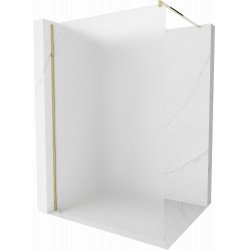 Mexen Kioto Walk-In Zuhanyfal 90 x 200 cm,   szatén  8 mm,  arany  - 800-090-101-50-3 Walk-In Zuhanyfal Walk-In Zuhanyfal 406594 Mexen