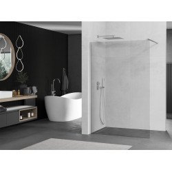 Mexen Kioto Walk-In Zuhanyfal 50 x 200 cm,  átlátszó üveg 8 mm, króm - 800-050-101-01- Walk-In Zuhanyfal Walk-In Zuhanyfal 406594 Mexen