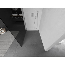 Mexen Kioto Walk-In Zuhanyfal 80 x 200 cm, grafit 8 mm, króm - 800-080-101-01-4 Walk-In Zuhanyfal