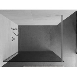 Mexen Kioto Walk-In Zuhanyfal 90 x 200 cm, grafit 8 mm, króm - 800-090-101-01-4 Walk-In Zuhanyfal
