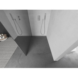 Mexen Kioto Walk-In Zuhanyfal 90 x 200 cm,  tükör üveg   8 mm, króm - 800-090-101-01-5 Walk-In Zuhanyfal