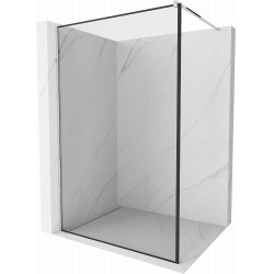 Mexen Kioto Walk-In Zuhanyfal 80 x 200 cm,  átlátszó üveg/ fekete    8 mm, króm - 800-080-101-01-7 Walk-In Zuhanyfal Walk-In Zuhanyfal 406594 Mexen