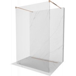 Mexen Kioto Walk-In Zuhanyfal    szabadonálló  110 x 200 cm,  átlátszó üveg 8 mm,  rózsa arany - 800-110-002-60-0 Walk-In Zuhanyfal Walk-In Zuhanyfal 406594 Mexen