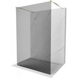 Mexen Kioto Walk-In Zuhanyfal    szabadonálló  110 x 200 cm, grafit,  arany  - 800-110-002-50-4 Walk-In Zuhanyfal Walk-In Zuhanyfal 406594 Mexen