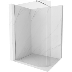 Mexen Kioto Walk-In Zuhanyfal  íves  150 x 200 cm,  átlátszó üveg 8 mm, króm - 800-150-101-01-0 Walk-In Zuhanyfal Walk-In Zuhanyfal 406594 Mexen
