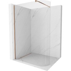 Mexen Kioto Walk-In Zuhanyfal  íves  150 x 200 cm,  átlátszó üveg 8 mm,  rózsa arany - 800-150-101-60-0 Walk-In Zuhanyfal Walk-In Zuhanyfal 406594 Mexen